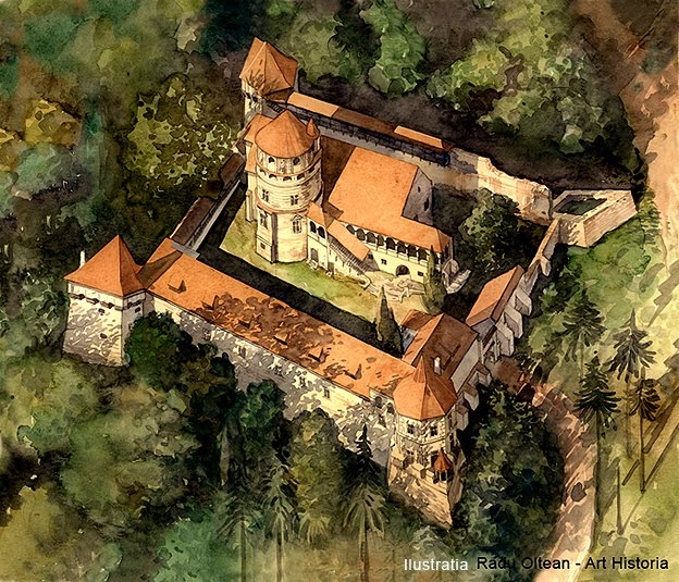Burg Bethlen in Kreisch/Cris