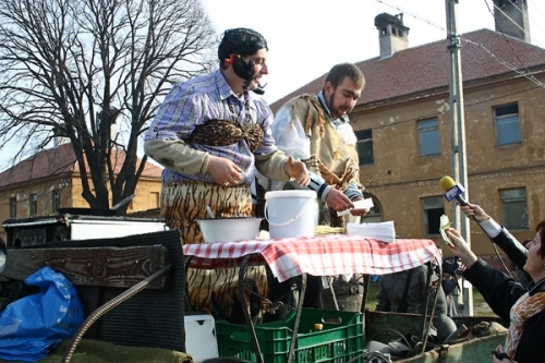 Pfannkuchen Festival in Tartlau, eine appetitliche Tradition