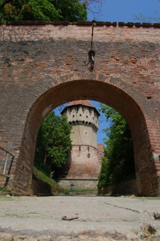 Der Arkebusierer Turm in Hermannstadt gebaut vor über 600 Jahren