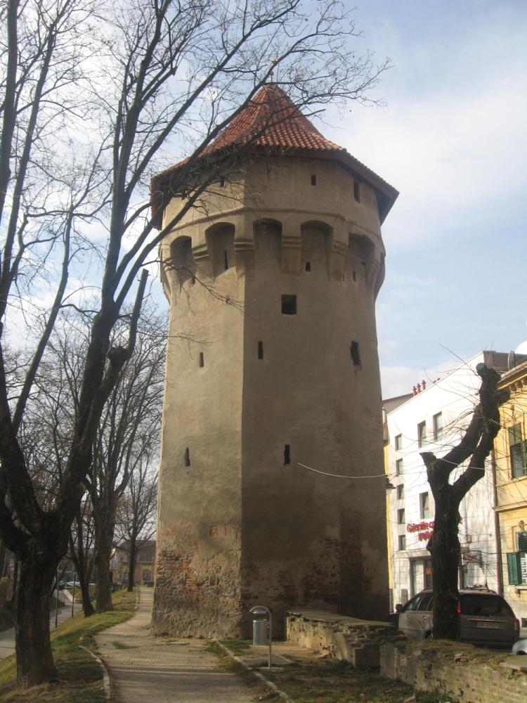 Turnul Archebuzierilor din Sibiu construit in urma cu peste 600 de ani