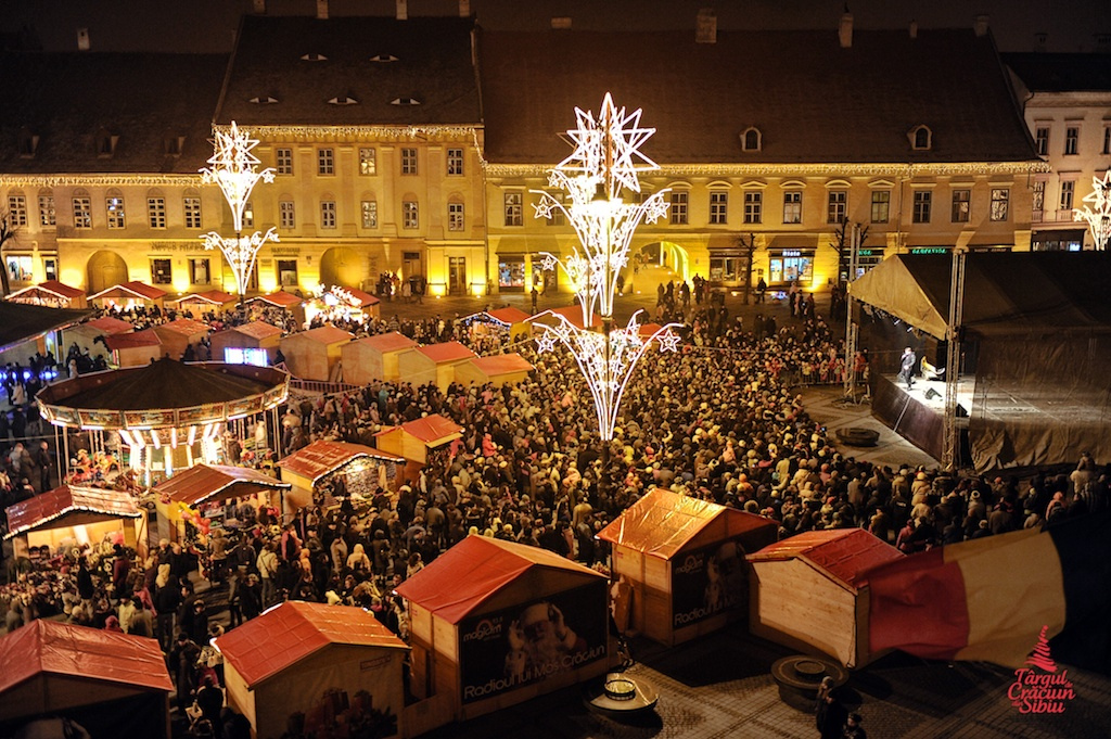 Tradition und Freude in Hermannstadt: Weihnachtsmarkt 2012