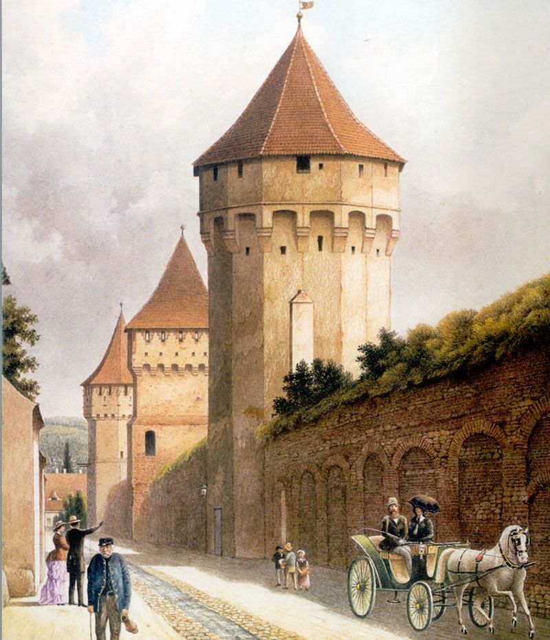 Hermannstadt, die mittelalterliche Festung