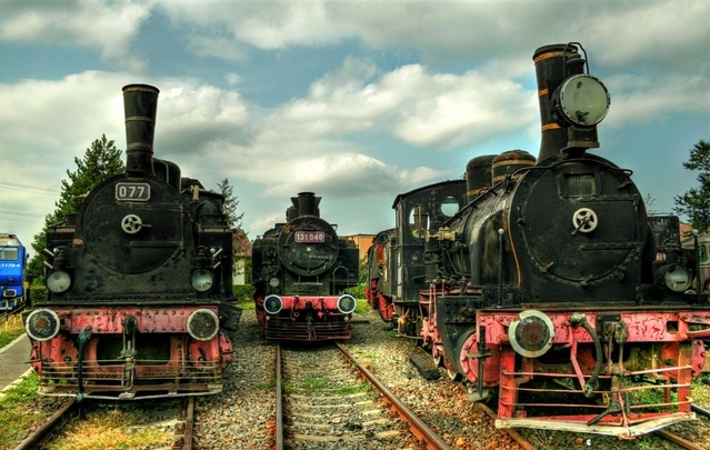 Descopera Muzeul Locomotivelor cu Abur din Sibiu