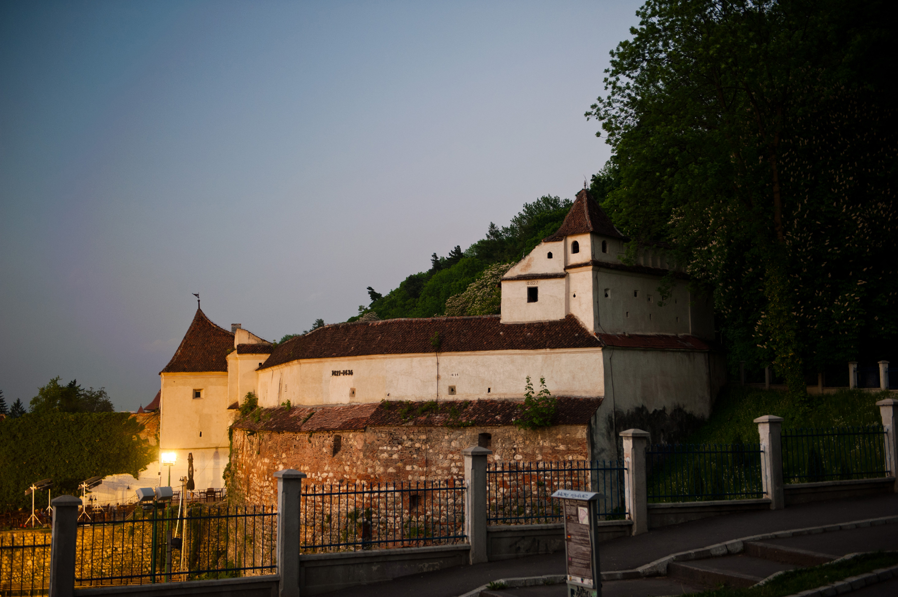 Der Weber Bastion in Kronstadt, ein “must see” für jeden Touristen